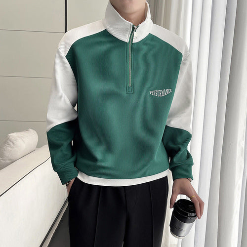 Men's Four Seasons Half-Zip Cotton Jacket