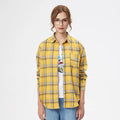 2025 Autumn New Loose Women's Plaid Shirt Casual Design Blouses and