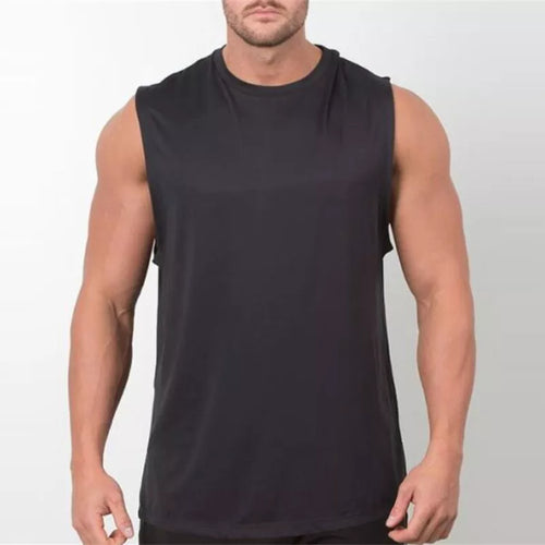 Brand New Plain Tank Top Men Bodybuilding singlet Gym Stringer