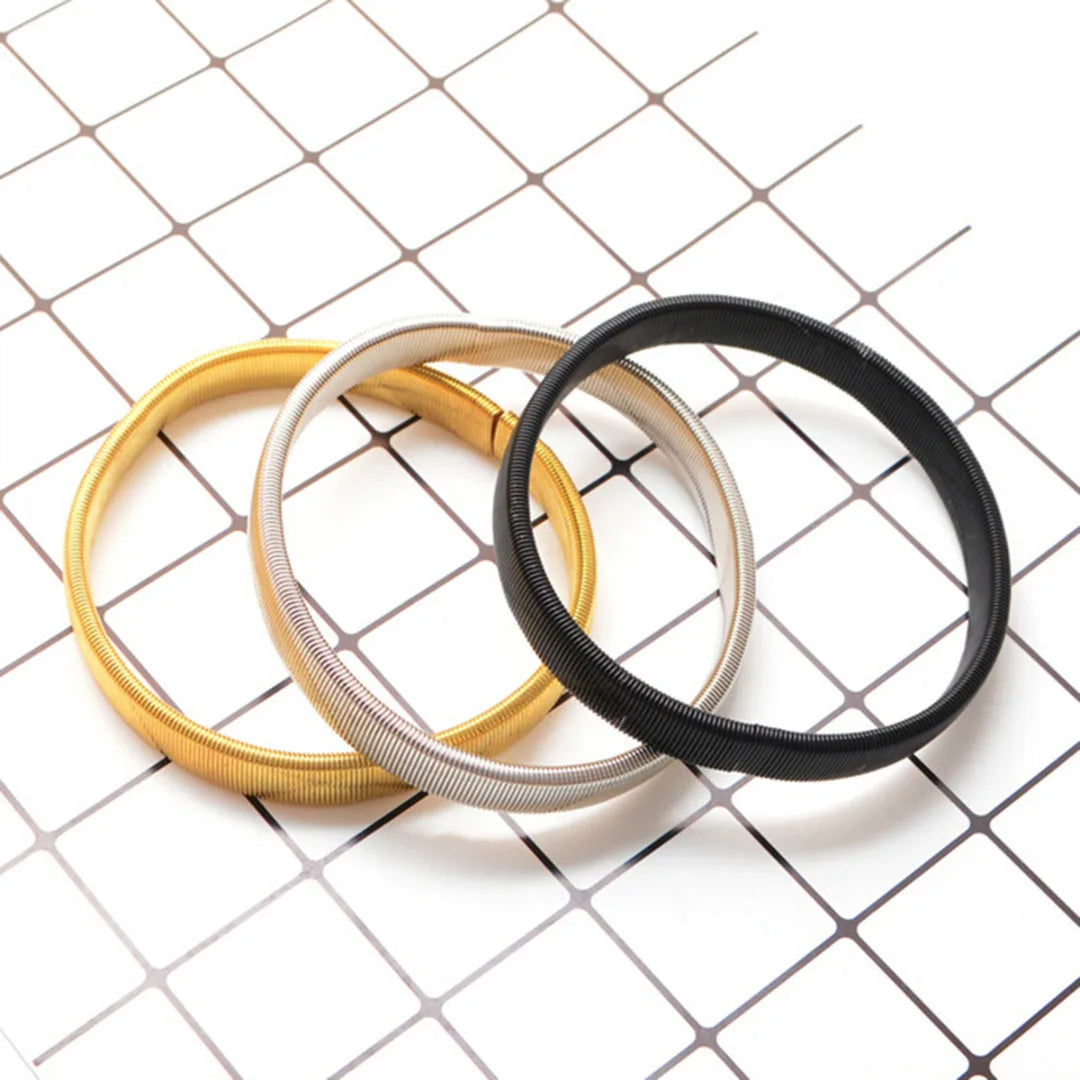 1 Pair Stretchy Elastic Elasticated Metal Shirt Sleeve Holder Garters Arm Bands