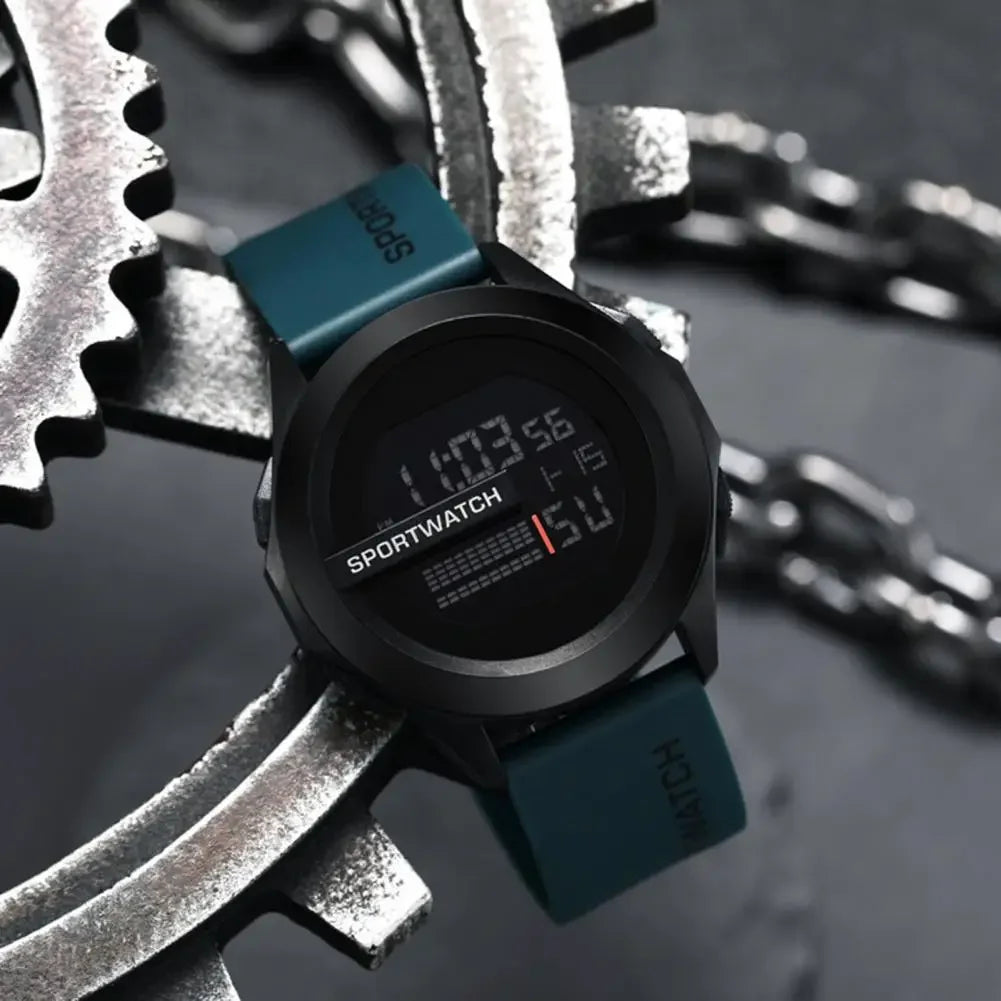 Men's Sports Watches Alarm Clock Multifunction Men LED Digital Watch