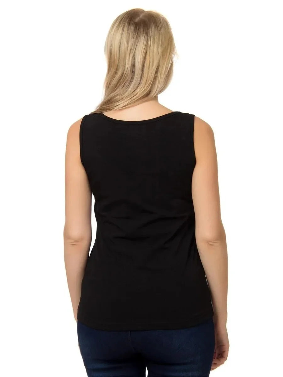 Spoon And Fork Cliparts Hooters Graphics Cotton Tank Tops Women's