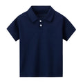 1/3 Pack Children's Solid color POLO Shirt Boy Handsome Fashion