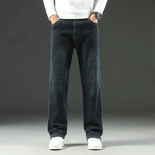 KUBRO 2025 New Autumn and Winter Men's Jeans Loose Comfortable