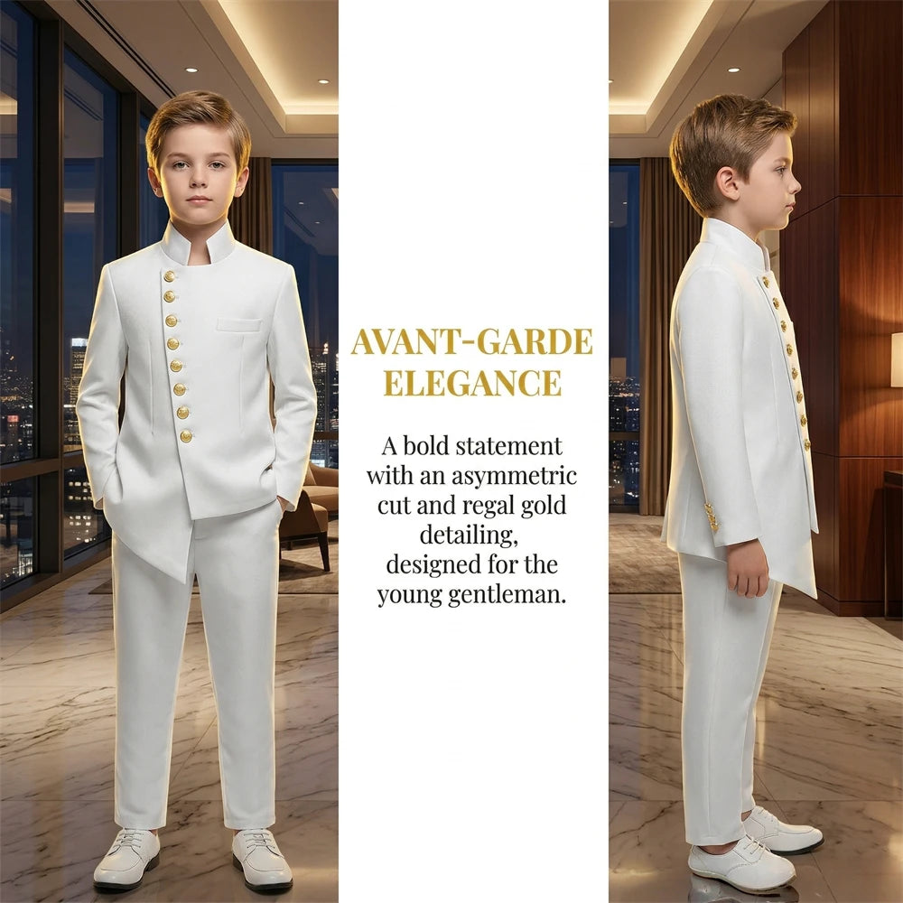 DMDRS Kids Formal Suit Set from Toddler to Teen - Ship Today
