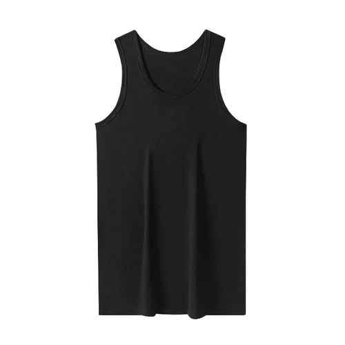 1/3 Piece Men's Wide-shouldered Cotton Vest Youth Sports Fitness