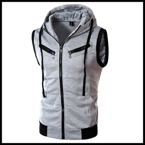 Spring Sweater Vest Men's No Sleeve Retro Casual Knitted Pullover Men