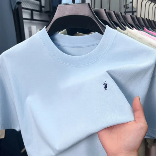 100% cotton men's short sleeve T-shirt fashion brand Paul Pony