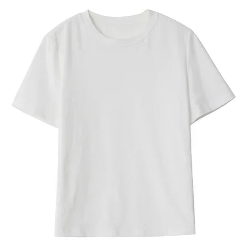 CHIC VEN Women's Tees Basic O Neck Short Sleeve Pullover T-shirt for