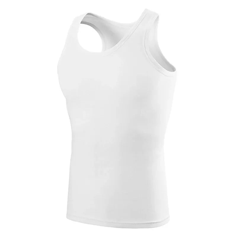 1/3 Pack Four Seasons Men's Cotton Joker Vest Teenagers Simple Fit