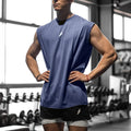 NEW Summer Fitness Sports Tank Top Men Breathable Loose Mesh Training