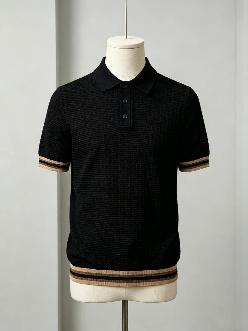 The New Summer Men's Polo Shirt T-Shirt Is Suitable for Light Business