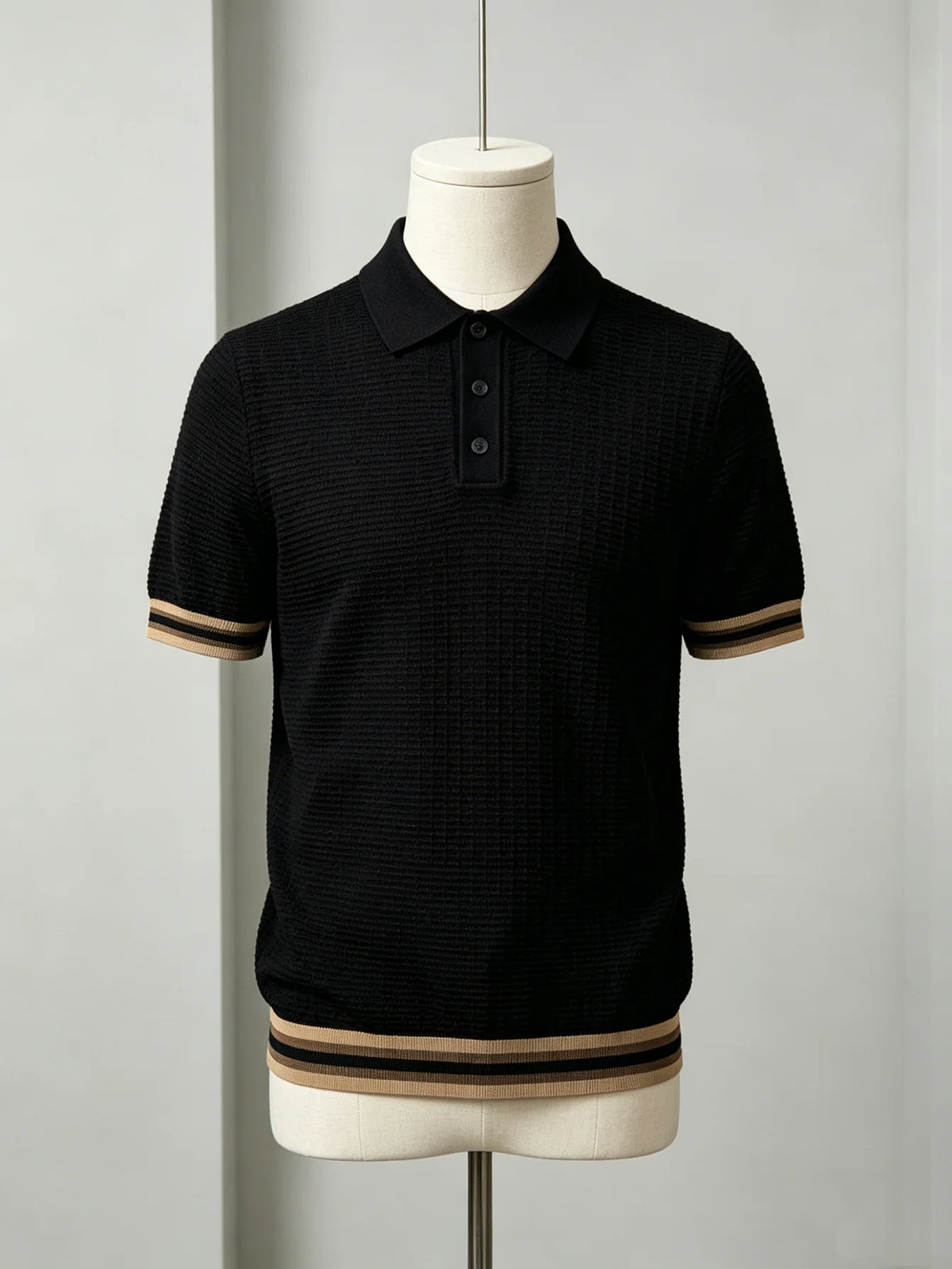 The New Summer Men's Polo Shirt T-Shirt Is Suitable for Light Business
