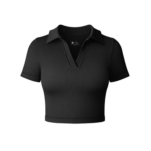 Women's T Shirt Sexy Short Sleeved Polo Shirt Casual Sports Tennis