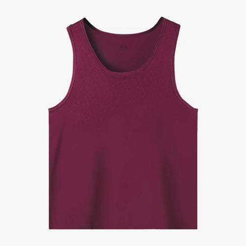 Men's pure cotton vest breathable slim youth sports foundation hurdle