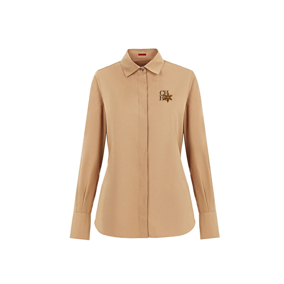 CHCH Women's Shirt Leisure Commuting Lapel Office Ladies Blouses