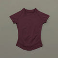 HISTELLO Impact Short Sleeve Top Women Running Sports T Shirt Summer