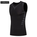 Sports Vest Men's Running Short-sleeved Quick-drying Sleeveless Ice