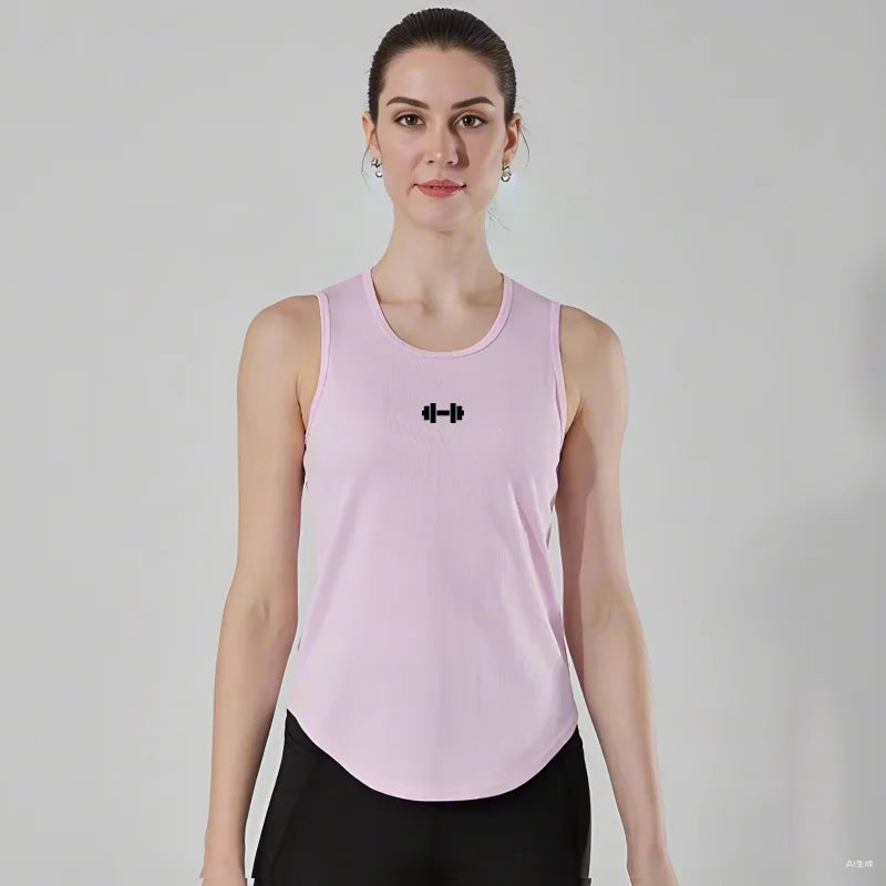 Summer Women's Gym Tank Tops Fitness Training Clothing Quick-drying
