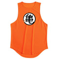 Summer Japanese Anime Turtle Script Printed Mens Gym Clothing Fitness