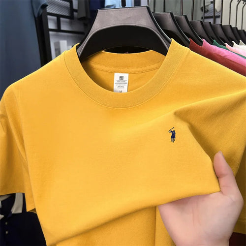 100% cotton men's short sleeve T-shirt fashion brand Paul Pony