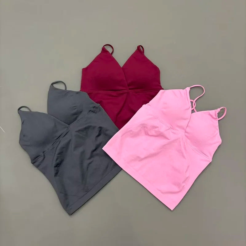 Vision Twist Front Longline Top Gym Sports Yoga Tops Women Quick Dry