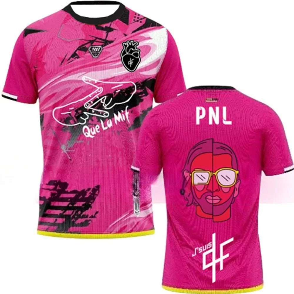 Summer New Maillots Thailande  Maillots PNL Tee Children Adult Top