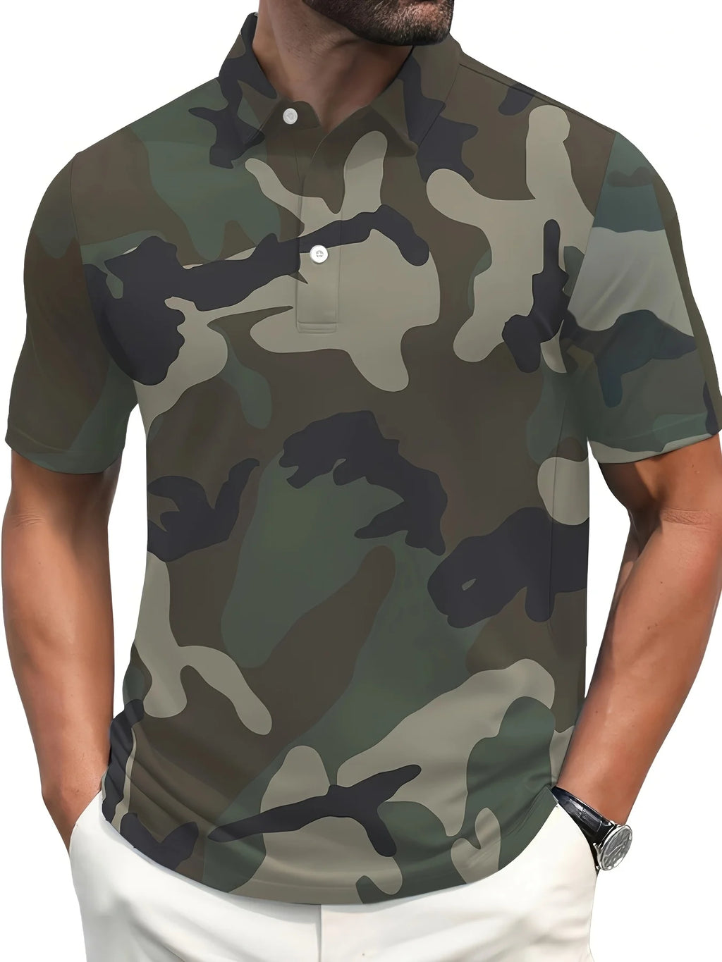 The new men's short-sleeved POLO shirt for summer 2025 features a