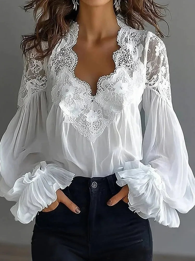 Women Blouses 2026 Spring Autumn Long Sleeve Blouse Woman Blouse Shirt