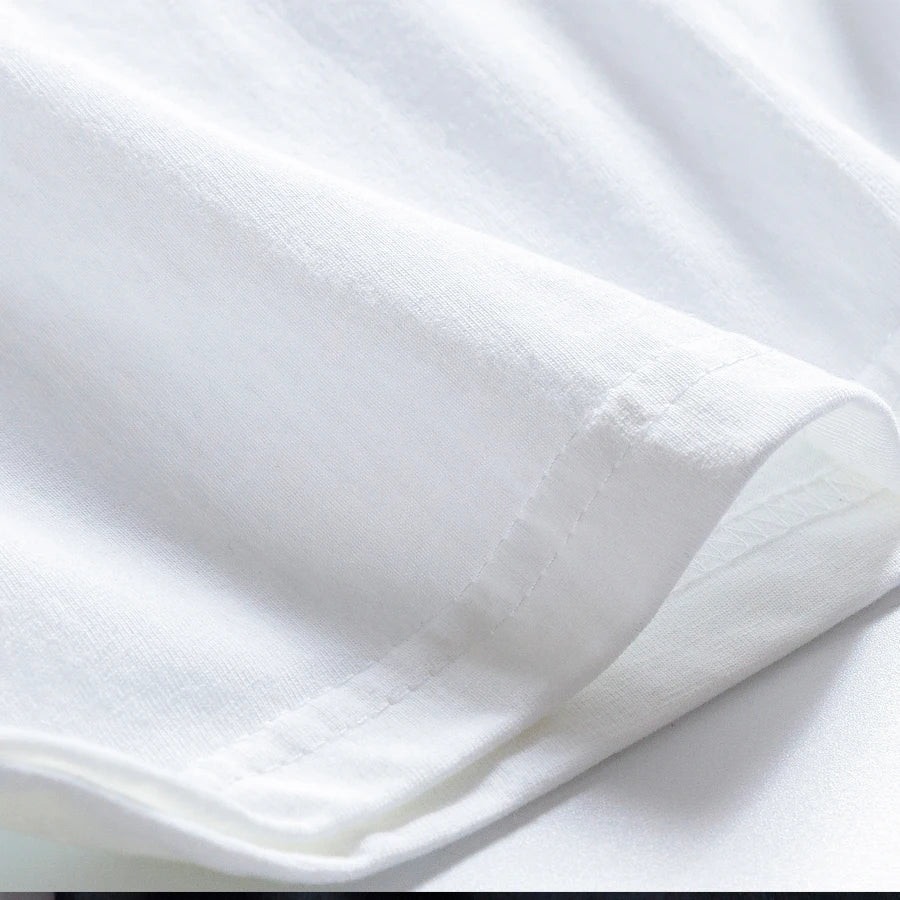 WAVLATII Women O-neck Long Sleeve T shirts Lady White Cotton Tops