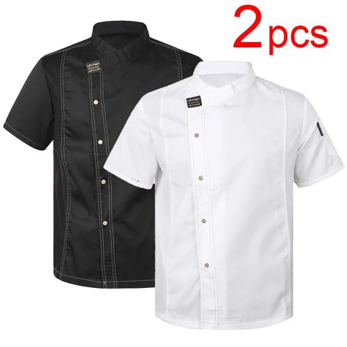 Men Head Chef Food service Kitchen Cooking Costume Pizzaiolo Cook