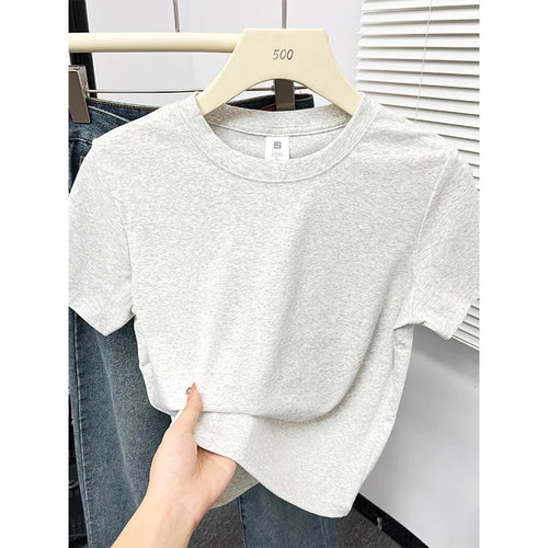2026 Summer New High Quality Casual T Shirt Sexy Short Sleeved Sleeves