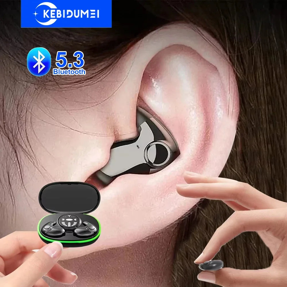 Invisible Sleep Earphones Bluetooth 5.3 Headphones IPX5 Waterproof