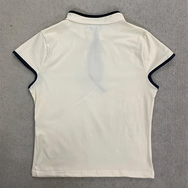 Women's Beige Chinese Style Cheongsam Blouse Vintage Mandarin Collar