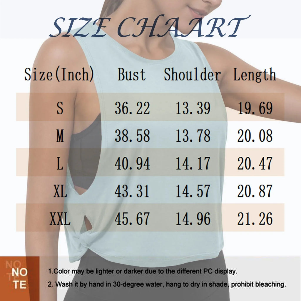 Women Sleeveless Yoga Tops Running Short Tank Crop Top Athletic Vest