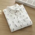 Exquisite Floral Printed Shirt Women 2026 New Sweet Fresh Style Ladies