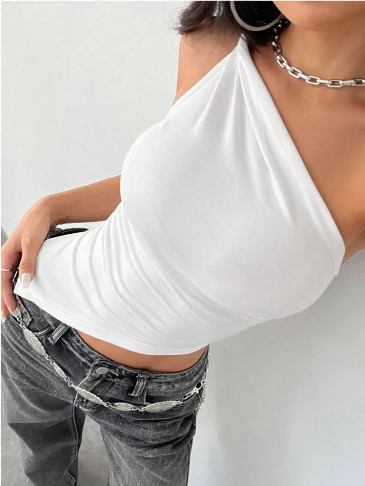2025 New Fashionable Casual Women's T-Shirt Solid Color Single