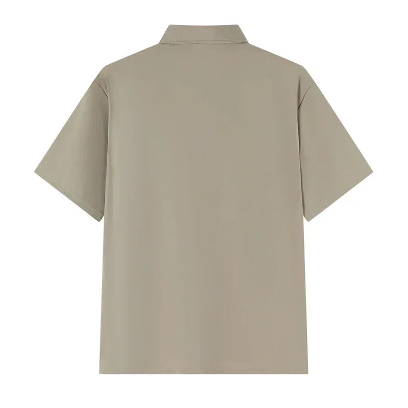 Plus Size 5XL 6XL 7XL POLO Shirt Men's Summer Short Sleeves Oversized