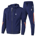 Spring Autumn Men Tracksuits Sets Long Sleeve Hoodie+Jogging Trousers