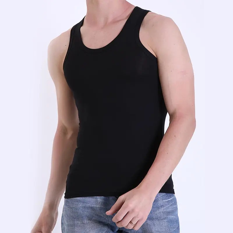 5-piece European and American Size MEN'S Cotton-based Simple Joker