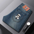 Fashionable Slim Fit Men's Pants Brand, Spring and Summer Jeans,