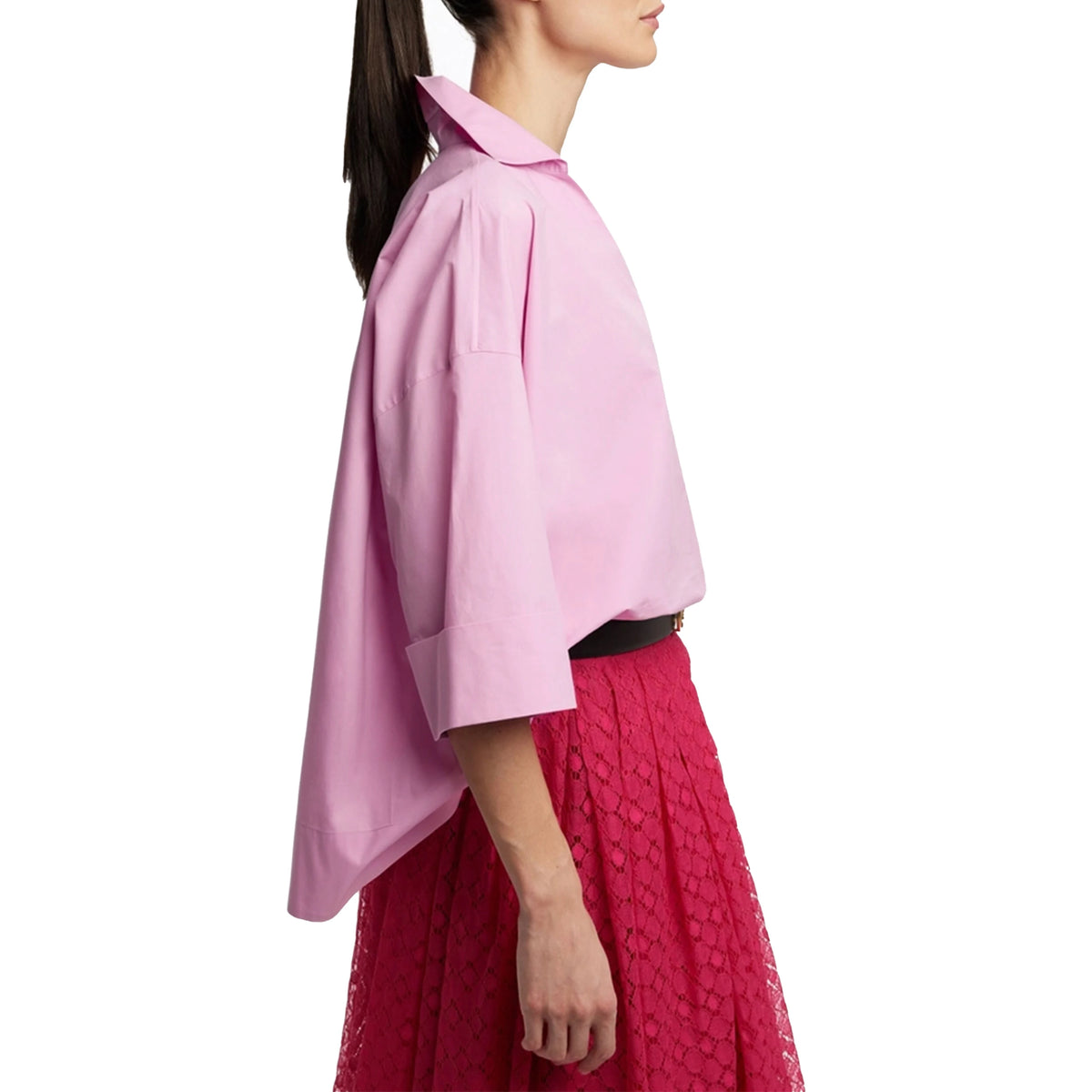 CHCH Blouses For Women's Summer New Top Solid V-Neck Short Sleeve