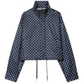 HXAO Polka Dot Bomber Jacket Women's Jackets Demi-Season Oversized