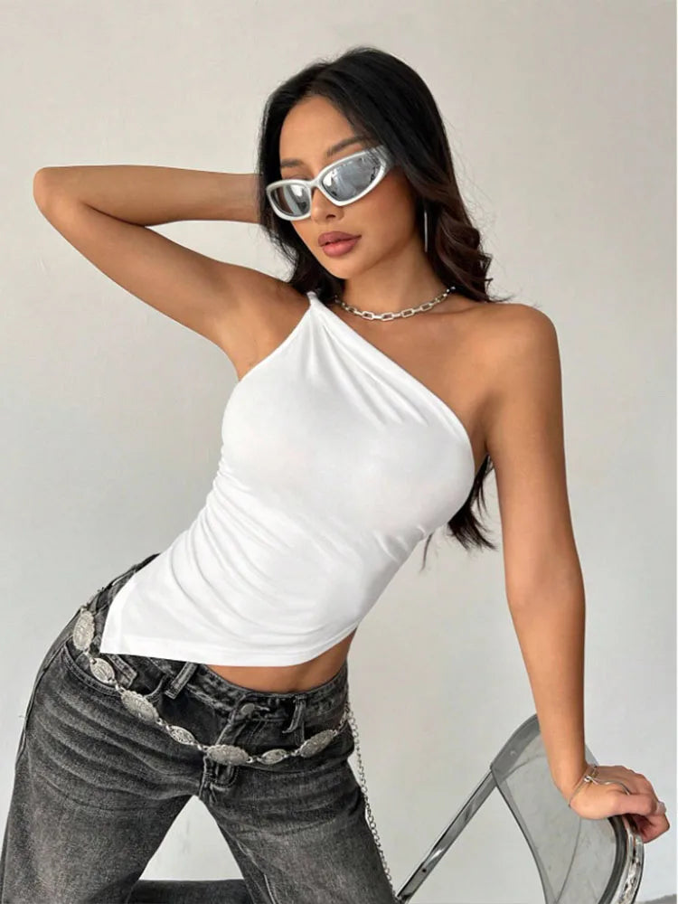 2025 New Fashionable Casual Women's T-Shirt Solid Color Single