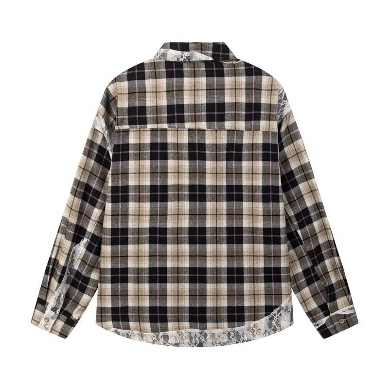 Female Plaid Shirt Women Elegant Shirts and Blouses Korean Reviews