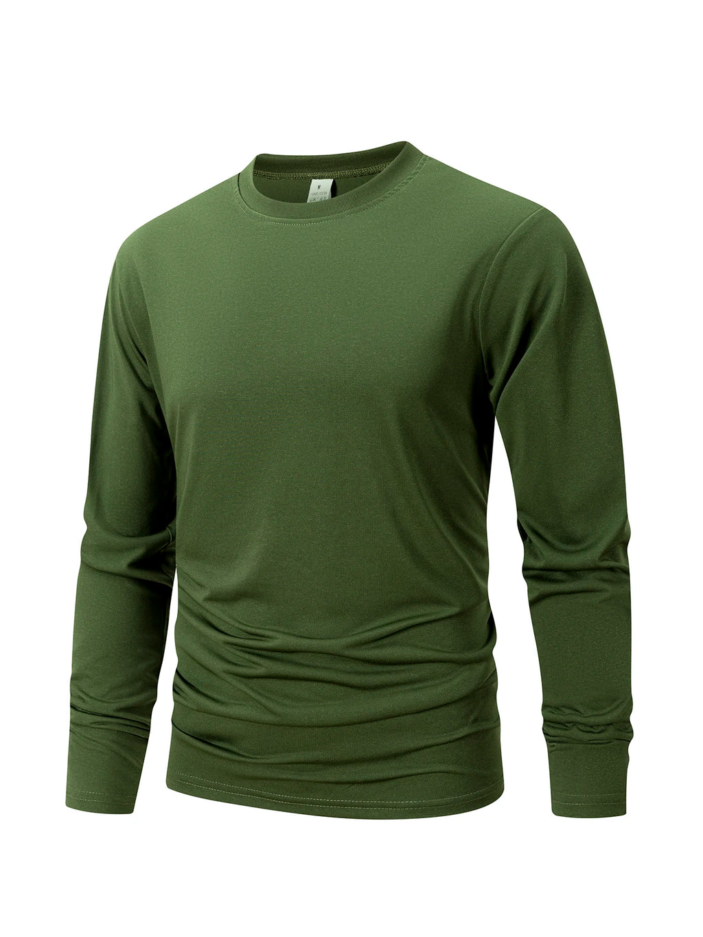 Men's Button Long Sleeve Henley Neck T-Shirt Casual Breathable Round