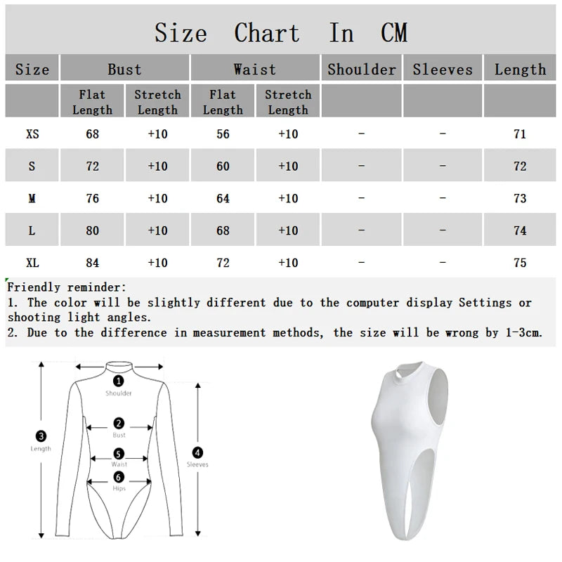 Womens Clothing Midriff Costume Bodysuit Sleeveless Slim Stretchy Tank
