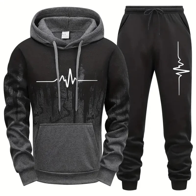 High Quality Men's Tracksuit Casual Jogging Men Versatile Sweatshirts