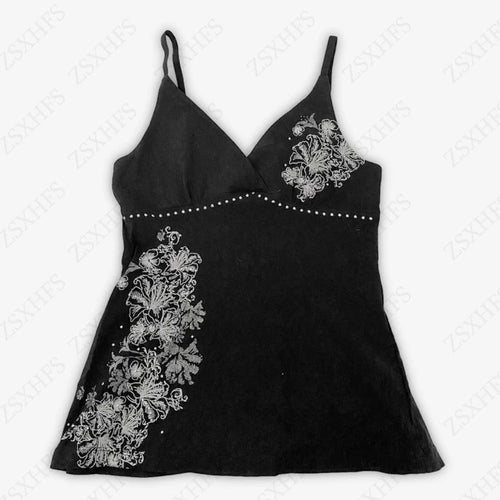 Harajuku T shirt Crop Top Women Clothes Streetwear Vintage Summer
