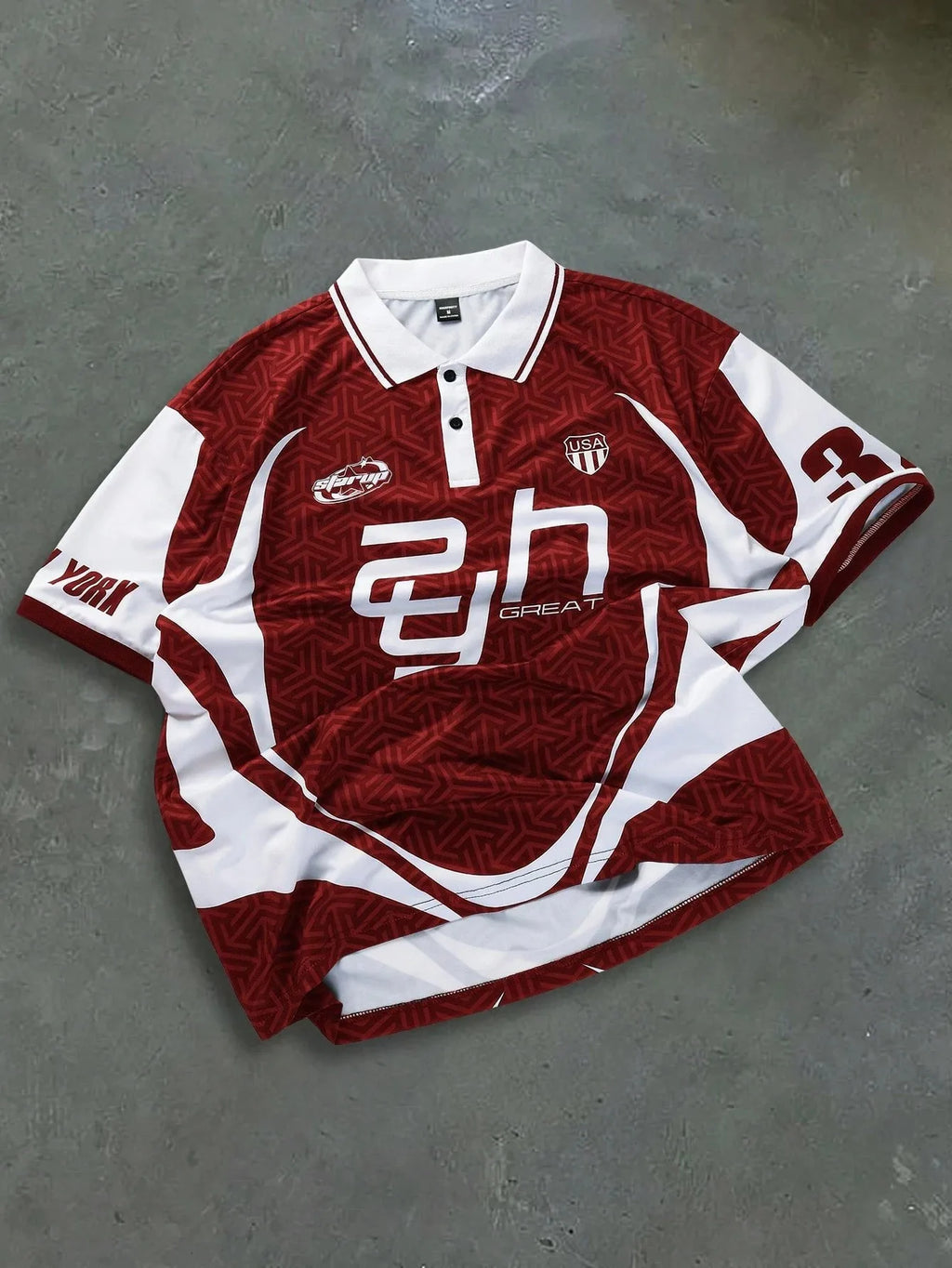 2026 Summer New Style Men's Polo Shirt with Letter Print Breathable